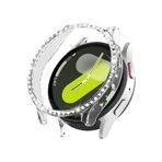 Deppo Trend Samsung Galaxy Watch 4/5/6/7 44mm Uyumlu Kılıf Ekran ve Kasa Koruyucu Parlak Taşlı Kasa Koruma Guard