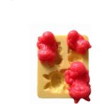Depposite 3’boy Yüzüstü Uyuyan Bebek Silikon Kalıp 8x6 cm
