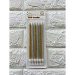 Depposite 6li Simli Pasta Mumu Gold-Gümüş 17 cm