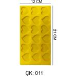 Depposite ÇK011 18’li Kalpler Silikon Çikolata Kalıbı