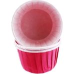 Depposite Cupcake Kalıbı Büyük Boy Düz Renk 62*40 mm - 50 Adet Fuşya