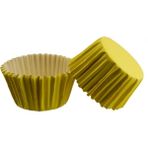 Depposite Cupcake Kalıbı Pet Kapsül Kek Kalıbı 48X34 mm - 100'LÜ Sarı
