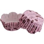 Depposite Cupcake Kalıbı Pet Kapsül Mutfak Desenli Dalgalı Kek Kalıbı 65X38 mm - 100'LÜ 3.8 cm