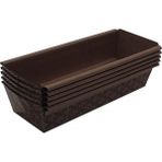 Depposite Dikdörtgen Kraft Kek Kalıbı 20X6,5 cm 300 gr 5'li