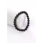 DEPPOSITE DPSTCMP-CN-ALBBD-TK-BLKLK-BLK-0268 Oniks Doğal Taş Bileklik 8 Mm Küre Kesim