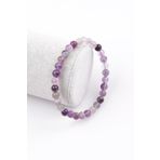 DEPPOSITE Florit Doğal Taş Bileklik 6 Mm Küre Kesim DPST-BJBL1241-3303A440