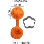Depposite Kiraz Çiçeği Figürlü Gıda Silikon Kalıbı