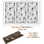 Depposite Kristal Tablet 3'lü Polikarbon Çikolata Kalıbı