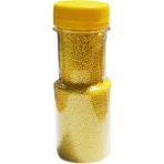Depposite Pasta Süsleme Şekeri - Kaskas Yenilebilir Kum Şeker 100 Gr Sarı