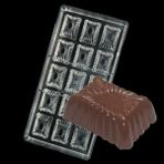Depposite Polikarbon Çikolata Kalıbı Dikdörtgen Motifli 3X4X1,5 cm