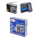 Deprem Çantasına Uygun Taşınabilir El Fenerli 8 Bandlı Radyo Bluetooth Usb Tf Kart Destekli Fm Radyo
