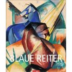 Der Blaue Reiter Kalender 2026: Kunstkalender im Großformat mit den beliebtesten Meisterwerken der berühmten Künstlergruppe. Farbstarke Bilder in elegantem Design 46x55 cm Hochformat