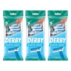 Derby 3x5 Adet Banyo Poşet Tıraş Bıçağı