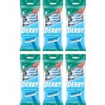 Derby 6x5 Adet Banyo Poşet Tıraş Bıçağı -