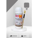 Derby Gri Kanvas - Bez / Kumaş Ayakkabı Boyası 100 ml