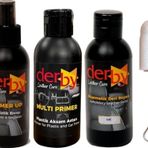 Derby Gri Oto Torpido Ve Iç Kapı Plastik Aksan Bakım Boyama 4 Lü Set 100 Ml