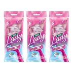Derby Lady 2 3x5 Adet Kadın Tıraş Bıçağı