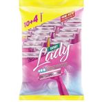Derby Lady Çift Bıçaklı 10+4 Adet Tıraş Bıçağı