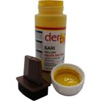 Derby Mont Direksiyon Koltuk Deri Boyası 100 ml ve Saplı Sünger 1 Adet - Sarı