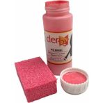 Derby Mont Direksiyon Koltuk Deri Boyası 100ML ve Saplı Sünger 1 Adet - Pembe