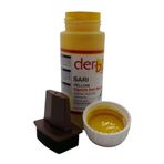 Derby Mont Direksiyon Koltuk Deri Boyası 100Ml Ve Saplı Sünger 1 Adet, Sarı