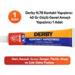 Derby N.78 Kontakt Yapıştırıcı 40 Gr Güçlü Genel Amaçlı Yapıştırıcı 1 Adet