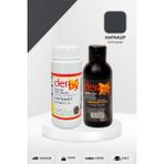 Derby Special Deri Boyası ve Cilası - 2'li Set / Mont - Eşya - Çanta - Cüzdan - Kemer 100 ml - Kartela Renkleri - Antrasit
