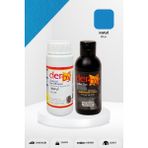 Derby Special Deri Boyası ve Cilası - 2'li Set / Mont - Eşya - Çanta - Cüzdan - Kemer 100 ml - Kartela Renkleri - Mavi