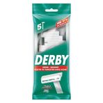 Derby Tek Bıçaklı 5li Poşet Tıraş Bıcagı (5 Adet)