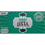 Derby Usta Yaprak Jilet 100 Adet Hassas Ciltler için Unisex Tıraş Bıçağı
