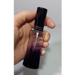 dercam 2 Adet Cam Yeniden Doldurulabilir metal siyah renk Sprey Kolonya Parfüm Şişesi 50 Ml renkkli şişe