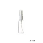 dercam 200 Adet Boş Şişe Spreyli Kolonya Şişesi Doldurulabilir Cep Plastik Parfüm Şişesi 30 Ml 8697431795624