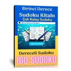 Dereceli Çok Kolay Sudoku Kitabı Birinci Derece