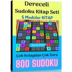 Dereceli Sudoku Kitap Seti 5 Kitap