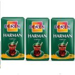 Deren Harman Siyah Çay 3 x 1 kg - 3 kg