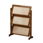 Dergi sahası duruyor. Ofis Kitaplık Zemin Gazetelik Ev Oturma Odası Basit Dar Küçük Kitaplık Çok Katmanlı Depolama Sergileme Rafı Brochure Holder Bookshelf(Küçük)