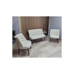 Deri Çay Seti Koltuk Takımı - Bekleme Salonu - Cafe Mobilya - Ofis Mobilya - Balkon Mobilya