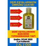 Deri Eşya Yağı 45 ml Cüzdan, Kemer, Ceket, Sandalet, Bot, Ayakkabı, Eldiven Çanta Bakım Cila Koruma