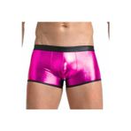 Deri Görünümlü Pembe Erkek Boxer - Tanga CK274608