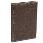 DERİ KAPAK DEFTER AJANDA TARİHSİZ KARELİ 20X28 CM