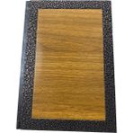 Deri Kaplı Çizgili 17 x 24 Ebatında Defter - 001-Renkli - STANDART