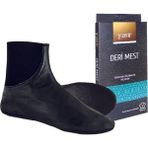 Deri Mest Boğazı Lastikli - Siyah - 40