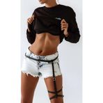 Deri Tek Bacak Harness, Deri Şort ve Etek Aksesuarı - APFT769