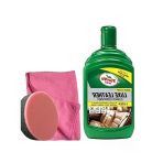 Deri Temizleyici ve Besleyici Krem, 500 Ml, Mikrofiber Bez ile Birlikte