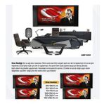 DERİ ÜZERİ UV BASKILI ÇERÇEVELİ MAKAM ATATÜRK PANOSU 7-150*250