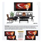 DERİ ÜZERİ UV BASKILI ÇERÇEVELİ MAKAM ATATÜRK PANOSU 9-100*200