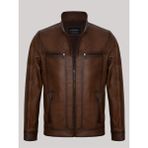 Deri Work Erkek Deri MONT-EM02037 - Taba - 3XL