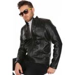 Deri Work Hakiki Deri Erkek Casual Siyah Deri Mont - 2XL - 0 - Siyah