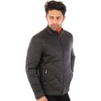 Deri Work Hakiki Deri Siyah Erkek Deri Mont Şerit Çizgili Yandan Femuar Cepli Deri Ceket - 3XL - 0 - Siyah