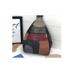 Deribag Hakiki Deri Mix Sırt Çantası 36*26*15 Cm